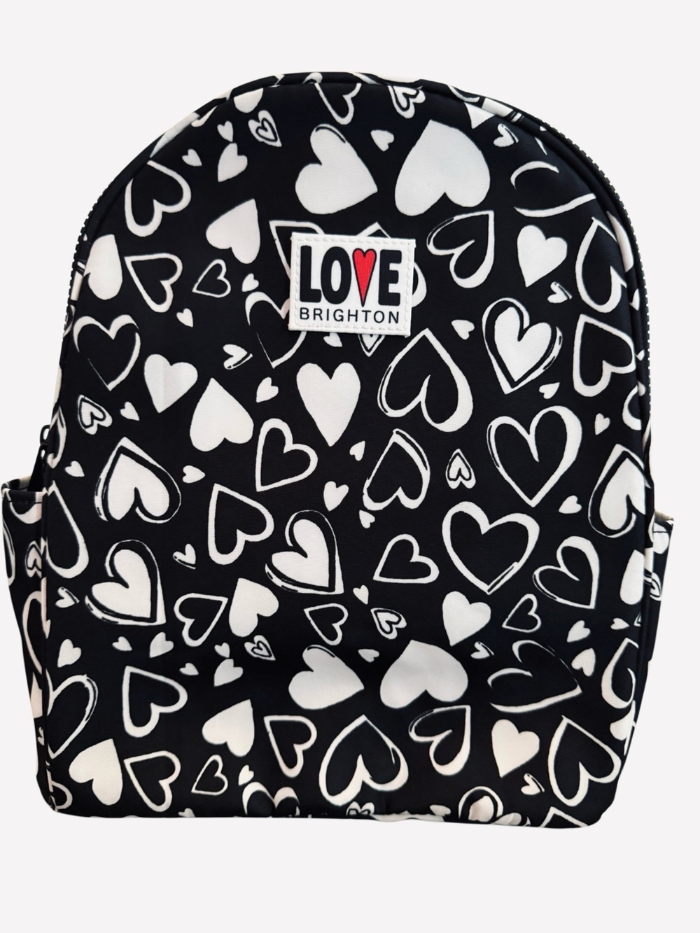 Brighton Endless Love Hearts Backpack Limited Edition School Travel Designer New - Picture 11 of 15